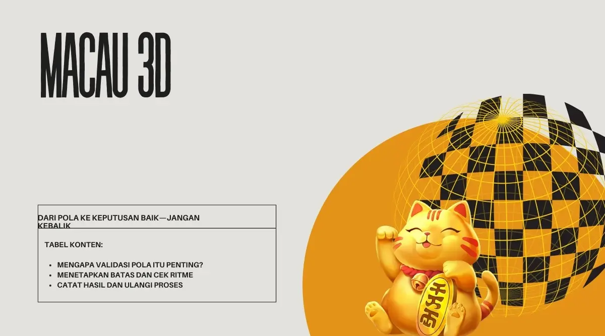 pola menjadi keputusan macau 3d